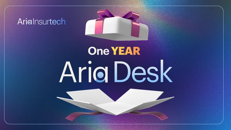 One year of Aria Desk